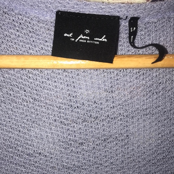 Urban Outfitters low cut cross tie shirt - Picture 3 of 7